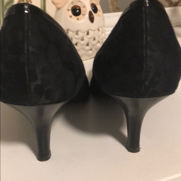 Bandolino Black Leopard Heels - Picture 5 of 6